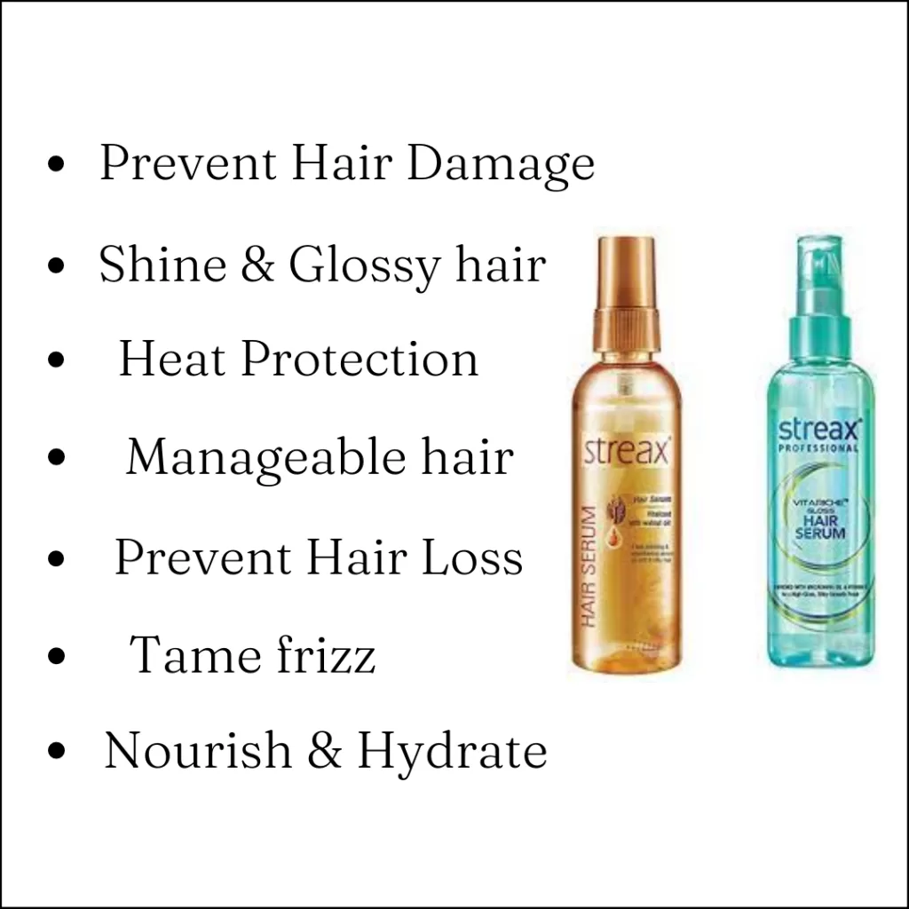 Benefits of streax hair serum