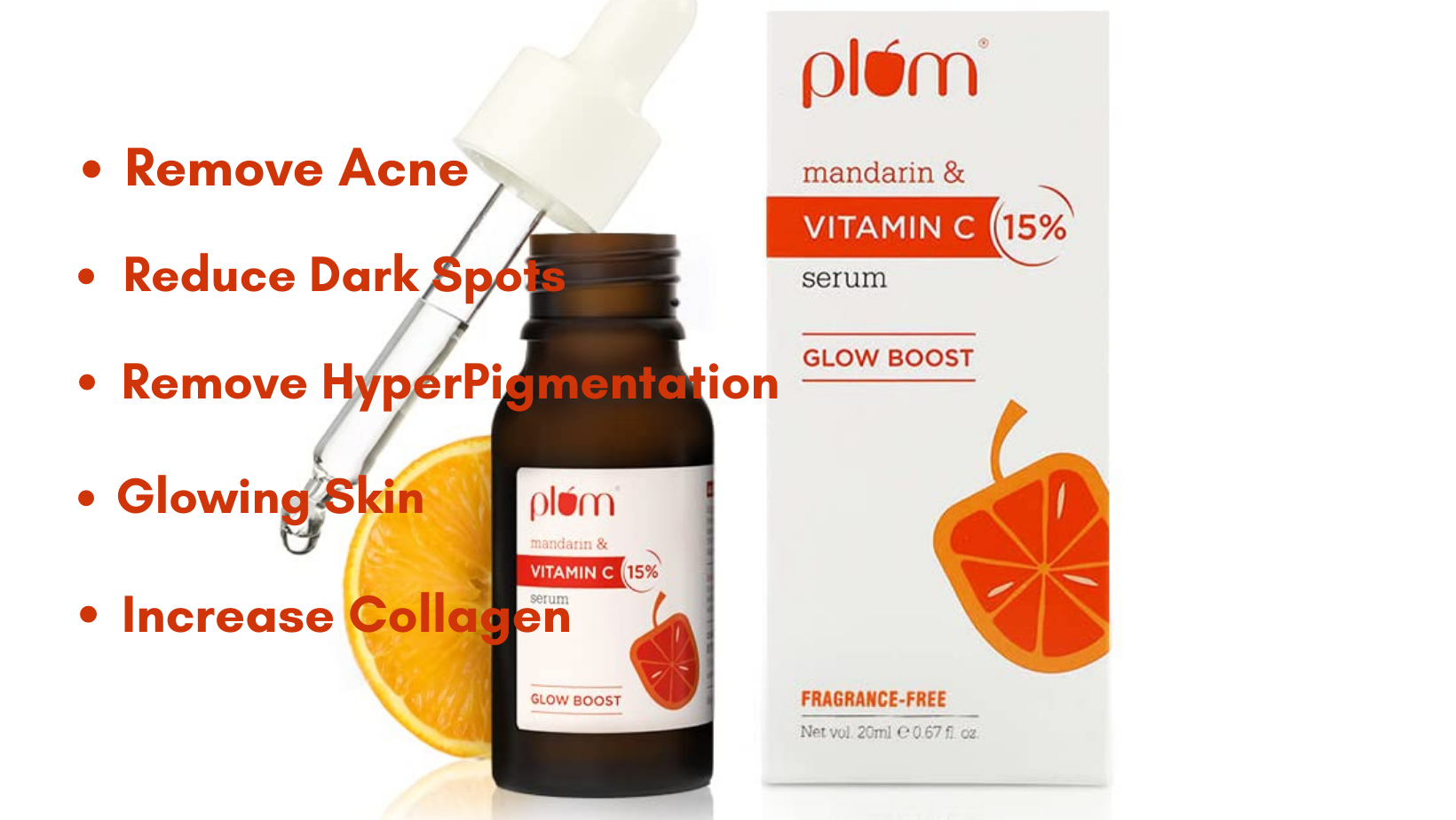 Plum Vitamin C Serum Review 2023 - 100% result